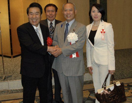 厚生労働大臣優良賞の授賞式